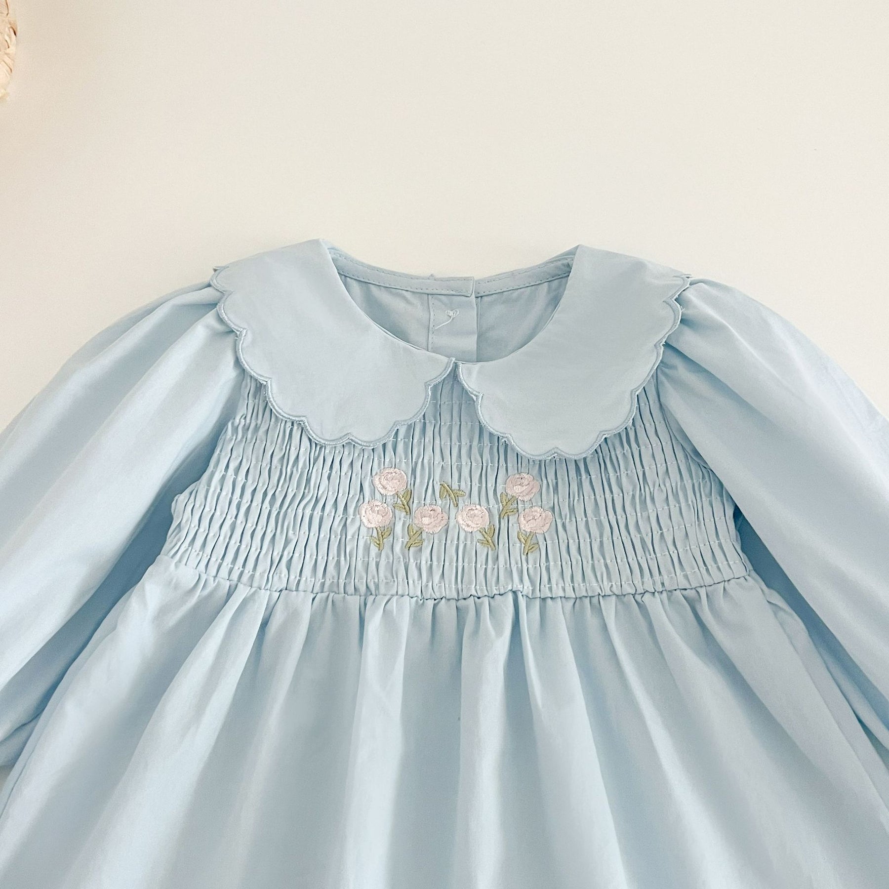 Rochie cu detalii Herat Albastru