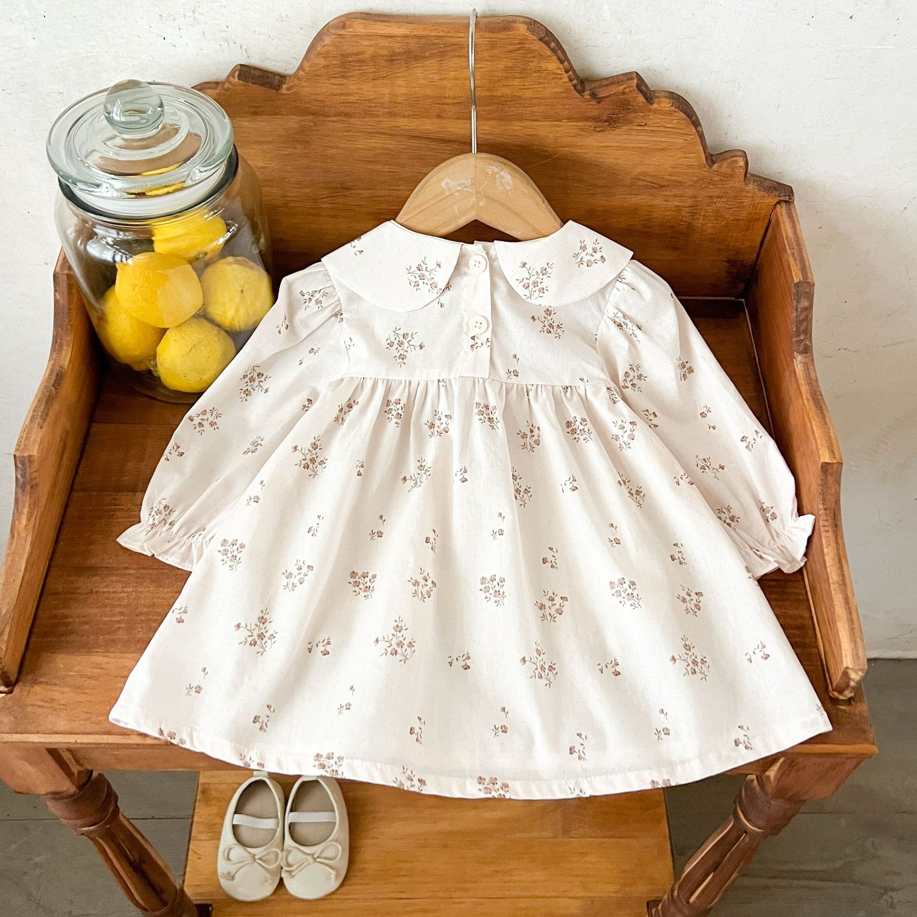 Rochie cu detalii Keina Crem