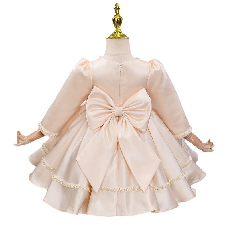 Rochie cu detalii Ranea Crem