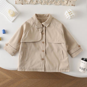 Trench cu detalii Carlona Crem