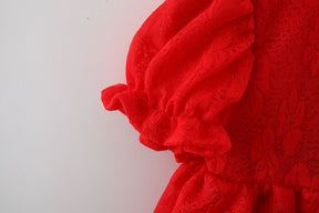 Zsinóros ruha Solmia Red