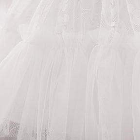 Rochie cu detalii Mereya Alb