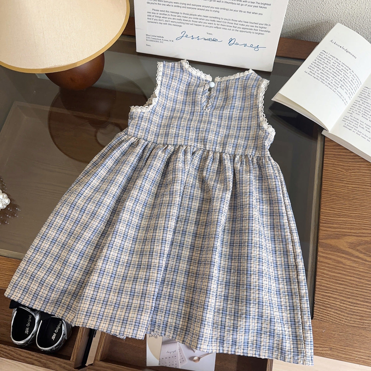 Rochie cu palarie Coriza Albastru