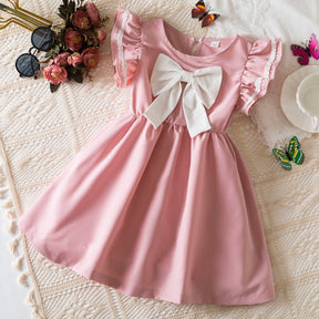 Rochie cu detalii Caelith Roz
