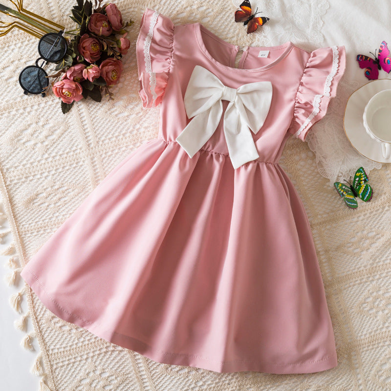 Rochie cu detalii Caelith Roz
