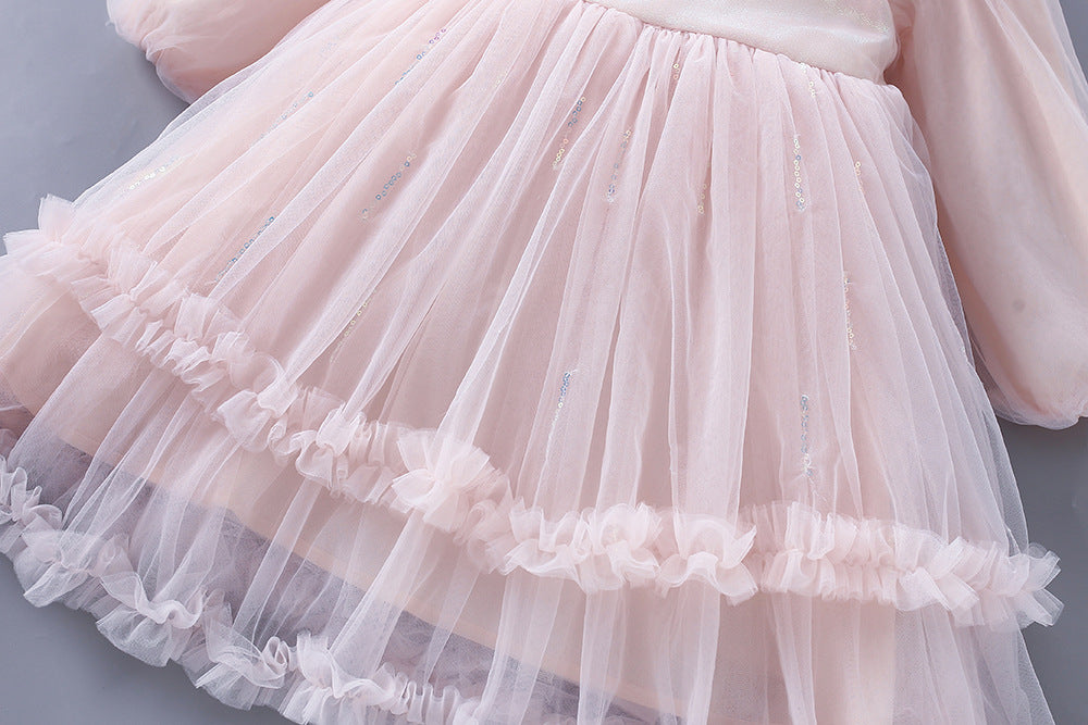 Rochie cu detalii Lacrimioara Roz