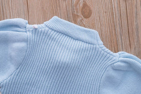 Rochie cu részletek Renasy Albastru