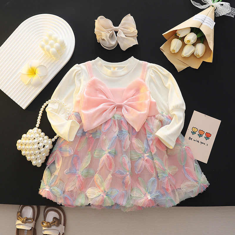 Rochie  cu detalii Ardina Roz