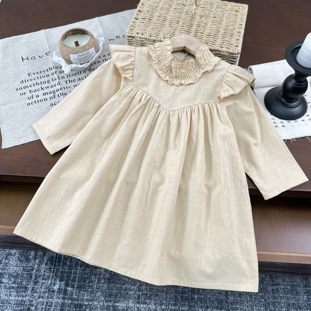 Rochie cu detalii Kamena Crem