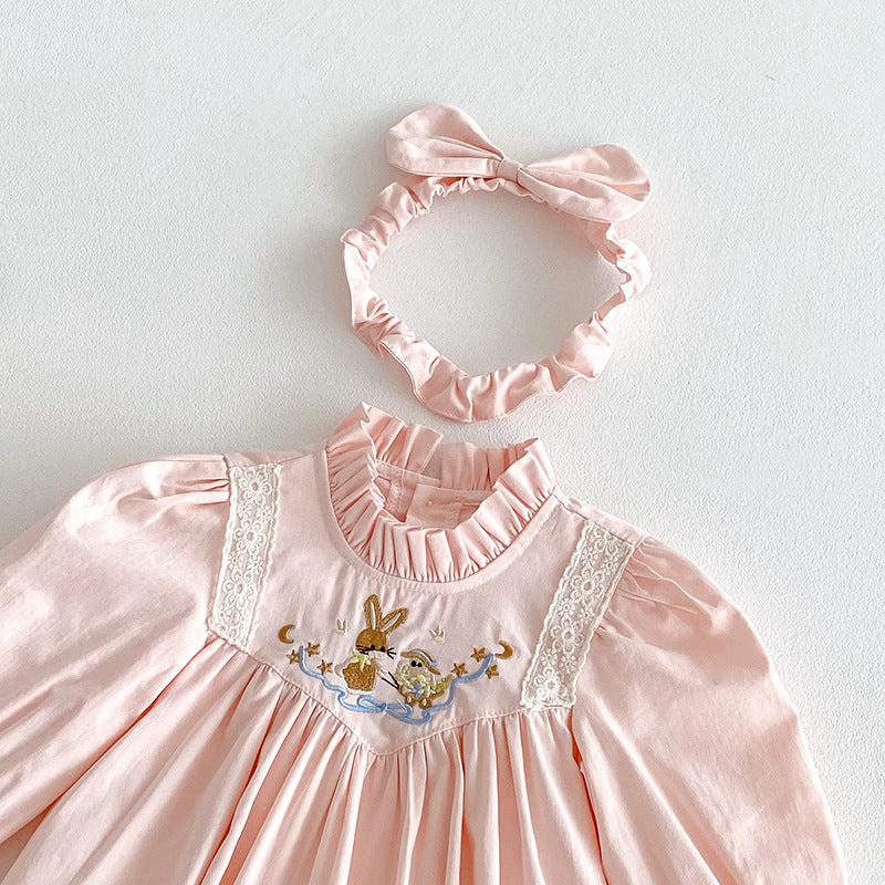 Body cu detalii Drany Roz