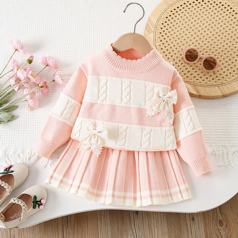 Set din doua piese Alusia Roz
