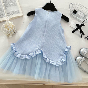 Rochie cu detalii Frila Albastru