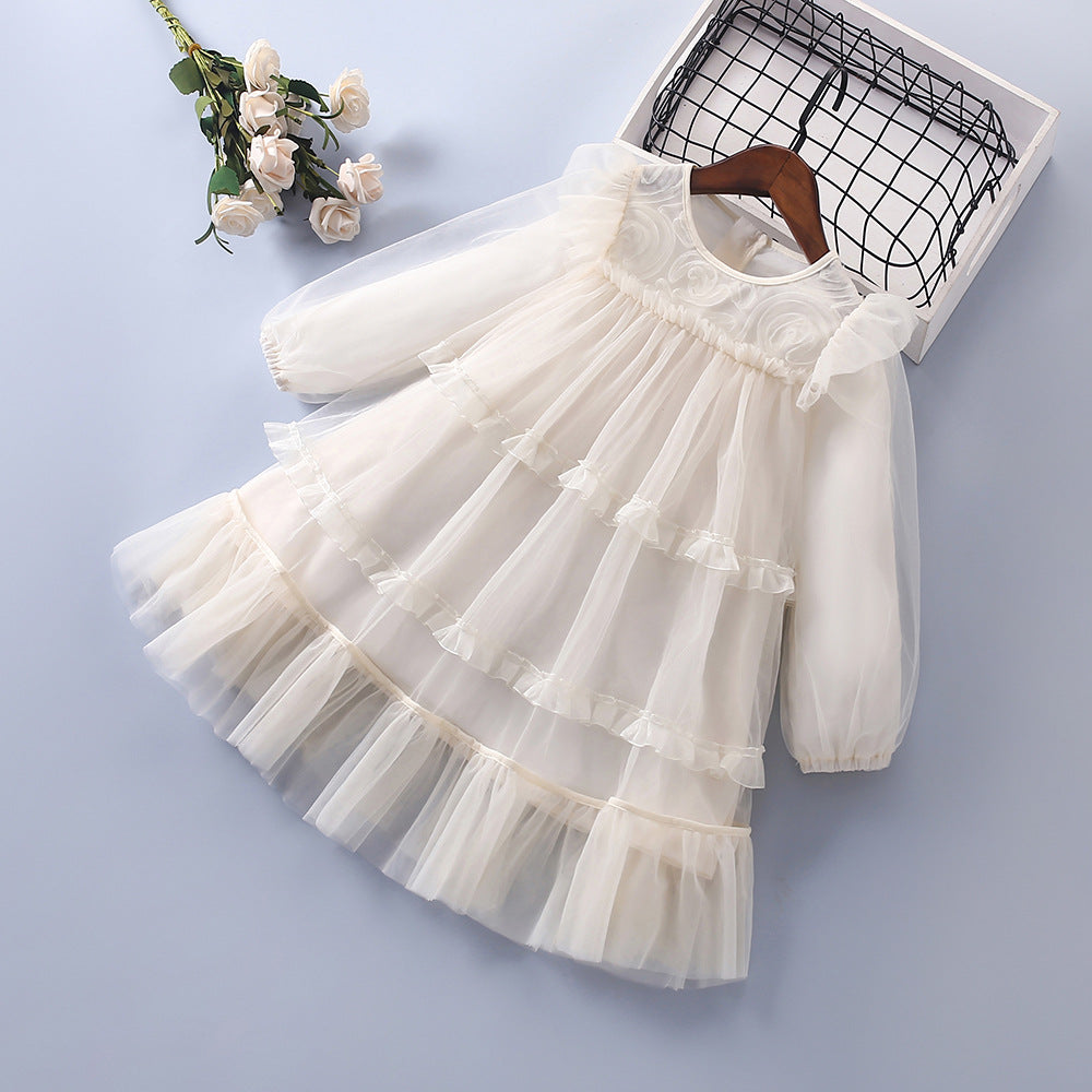 Rochie cu detalii Ylazia Crem