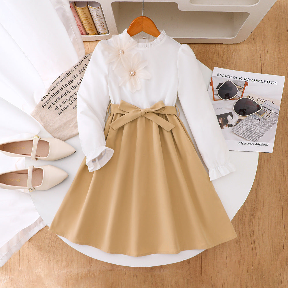 Rochie cu detalii Nenira Crem