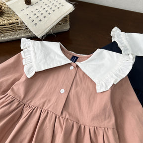 Rochie cu detalii Unyra Roz