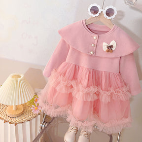 Rochie cu detalii Retta Roz