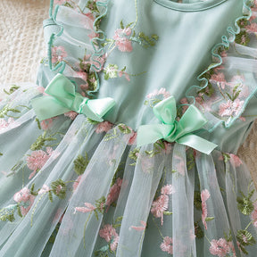 Rochie cu detalii Solin Verde
