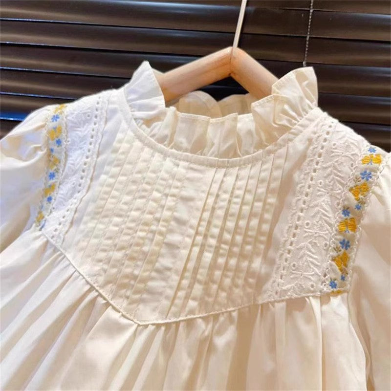 Rochie cu detalii Vrenya Crem