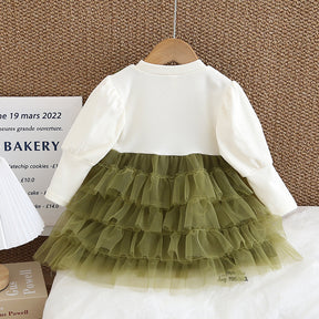 Rochie cu detalii Tosya Verde