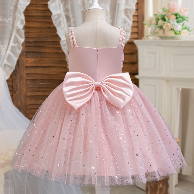 Rochie cu detalii Lunara Roz