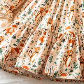 Rochie cu detalii Carty Crem