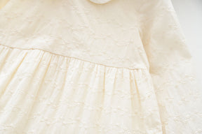 Rochie cu detalii Juya Crem