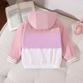 Jacheta cu gluga Aderia Roz