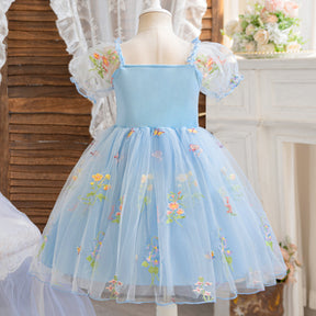 Rochie cu detalii Robyna Albastru