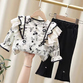Set din doua piese Brisna Negru