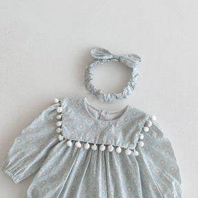 Body cu detalii Hanar Albastru