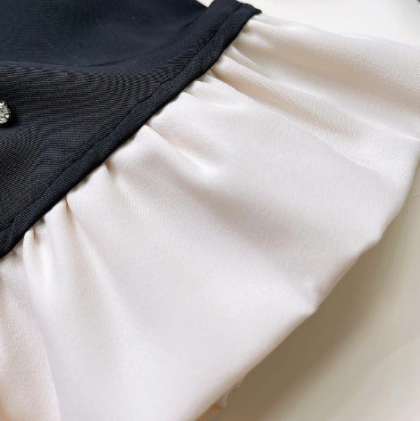 Rochie cu detalii Plara Negru
