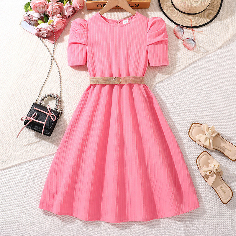 Rochie cu detalii Miran Roz