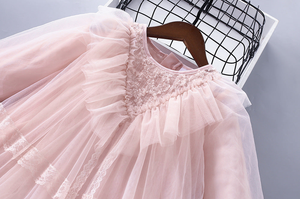 Rochie cu detalii Saryna Roz