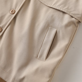 Trench cu detalii Carlona Crem