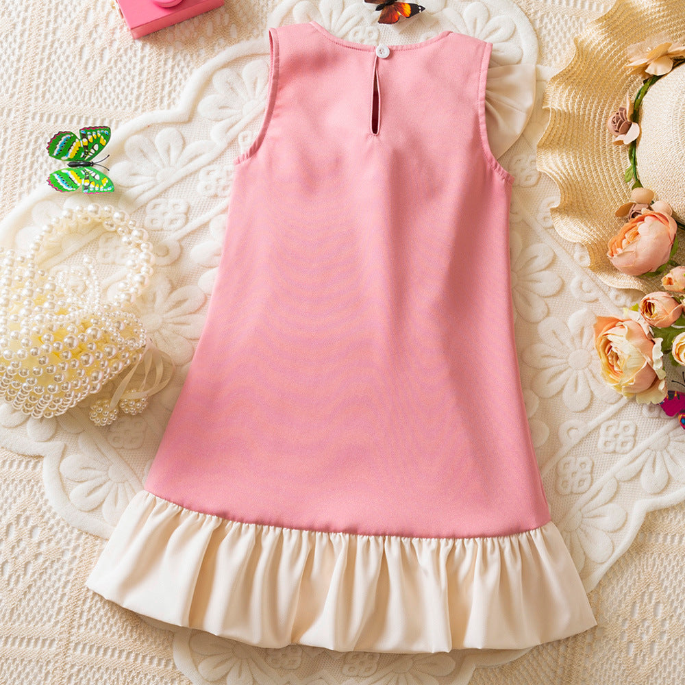 Rochie cu detalii Elyon Roz