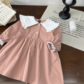Rochie cu detalii Unyra Roz