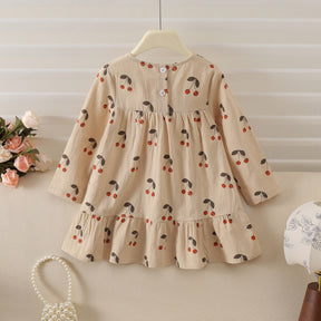 Rochie cu detalii Erisam Bej