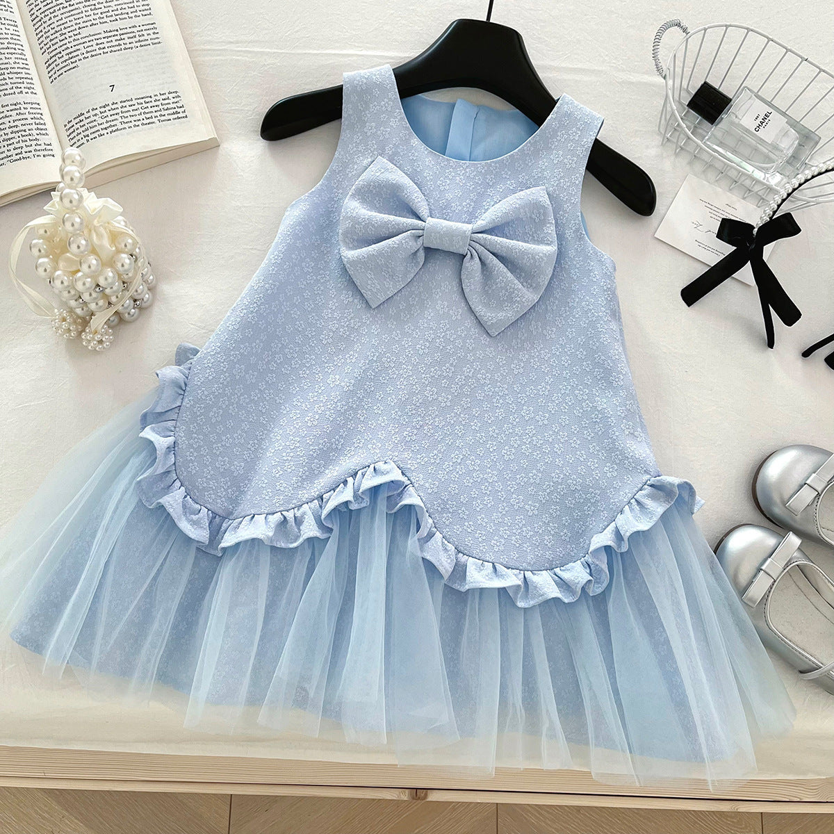 Rochie cu detalii Frila Albastru