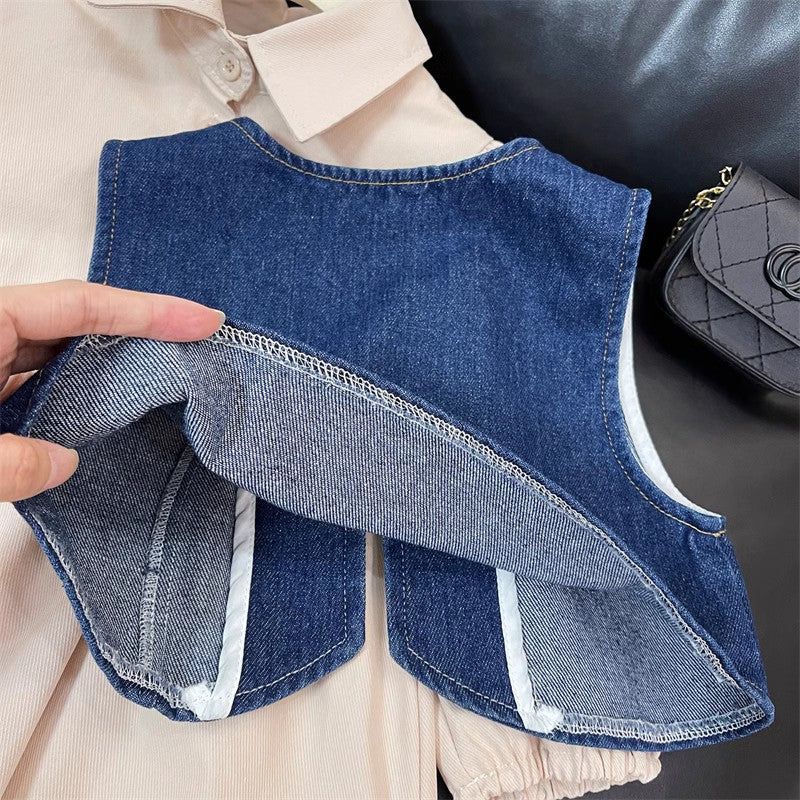 Adira krém ruha mellénnyel