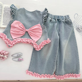 Set din trei piese Heray Albastru Deschis