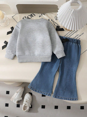 Set din doua piese Tamya Gri