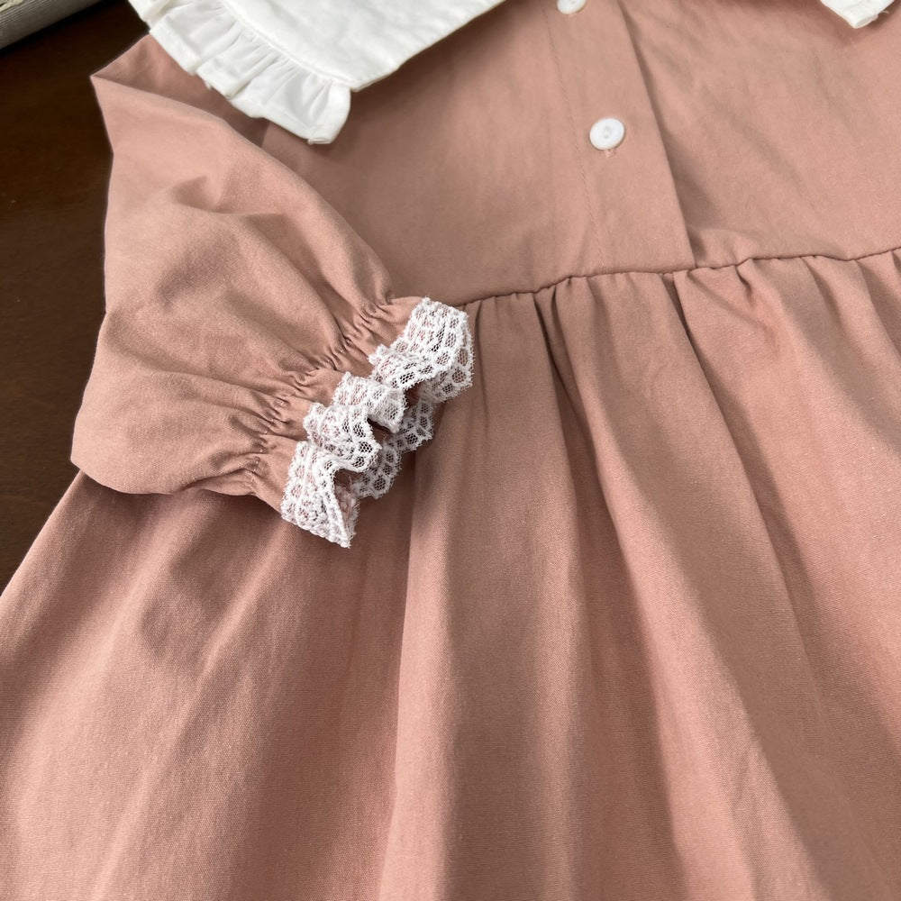 Rochie cu detalii Unyra Roz