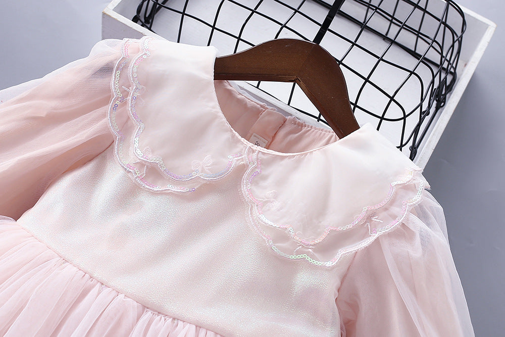 Rochie cu detalii Lacrimioara Roz