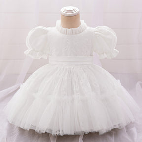 Rochie cu detalii Mereya Alb