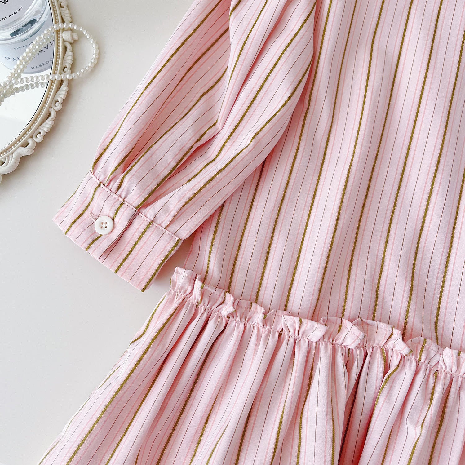 Rochie cu detalii Jasman Roz