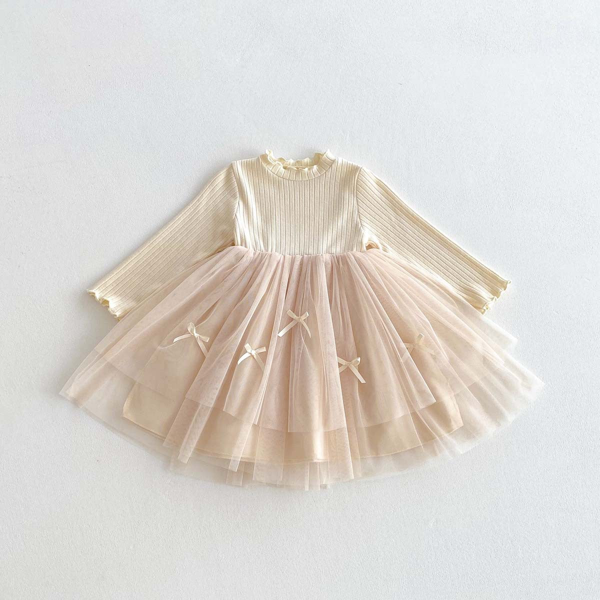 Rochie cu detalii Raluca Crem