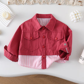 Camasa cu detalii Miranda Rosu