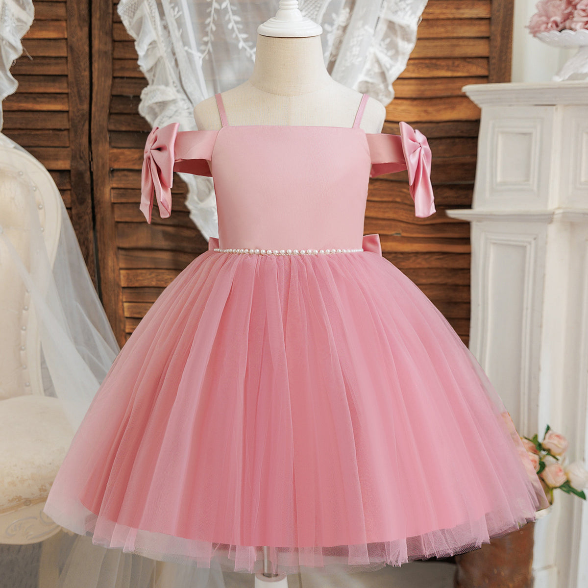 Rochie cu detalii Zoryn Roz