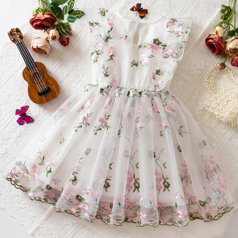 Rochie cu detalii Solin Alb