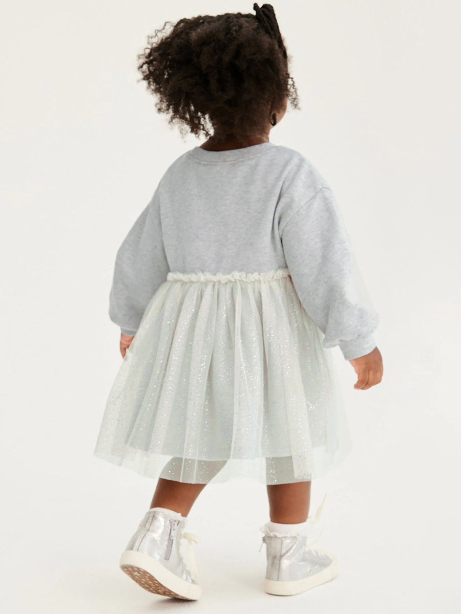 Gysa részletes ruha  szürke